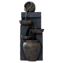 99cm Oasis 5 Tier Solar Fountain